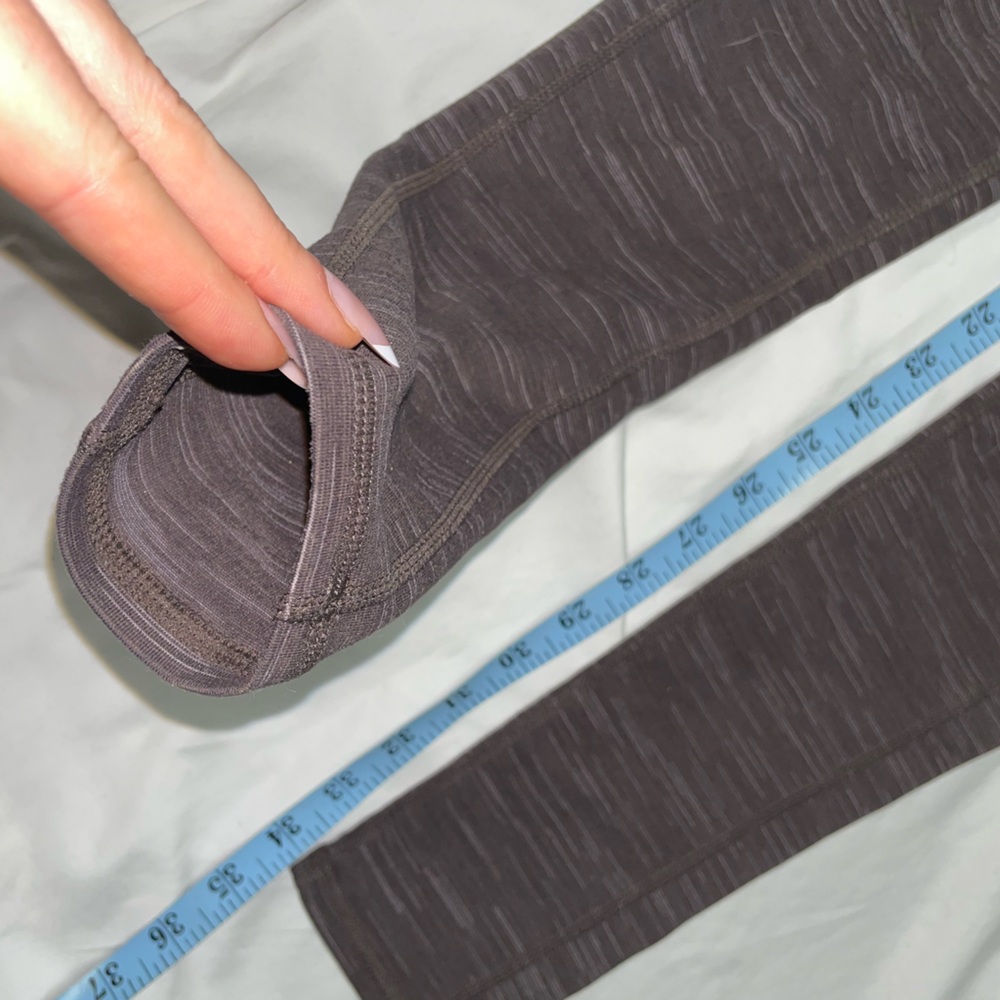 Athleta‎ Space Dye Gray Leggings - Picture 5 of 5